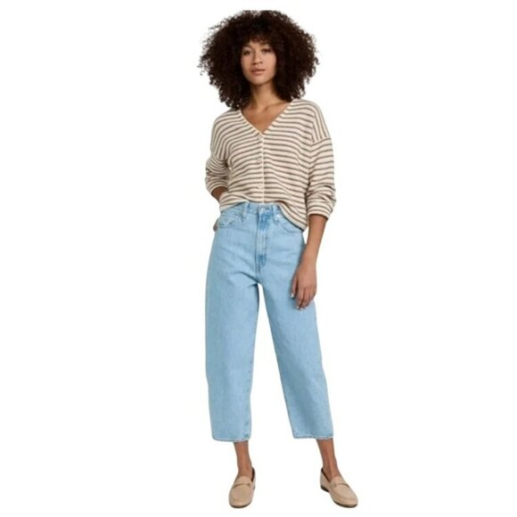 EDWIN DANI Escape BARREL JEANS NWT Size 28 $188 - Picture 1 of 10